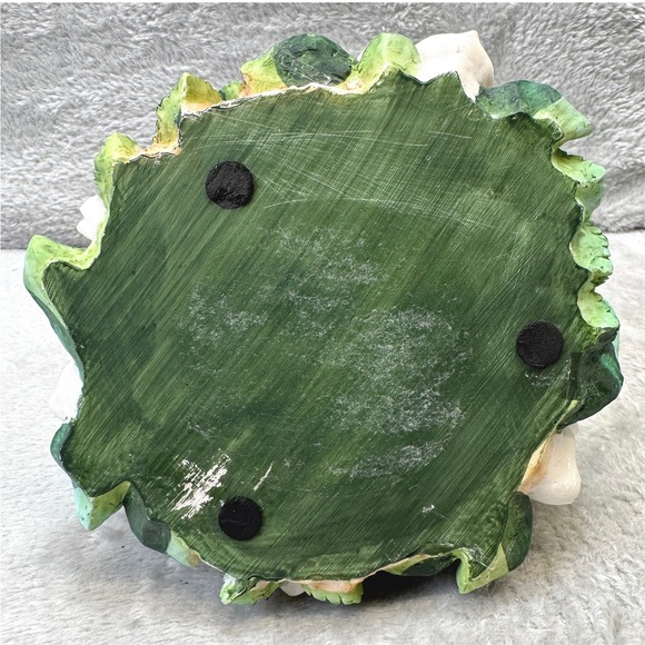 Hummingbird Floral Pillar Candle Holder Set Welcome Spring Decor Cottagecore VTG - Picture 9 of 9